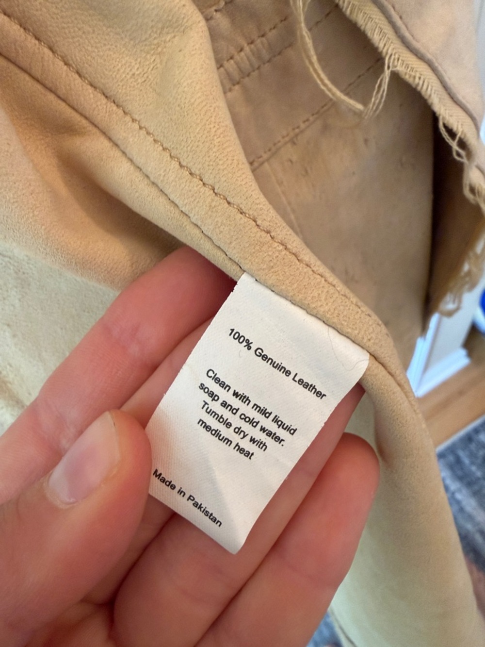 Jakett…etc. Meryl Waxed Suede Jacket Chamois leather jacket - Picture 13 of 17